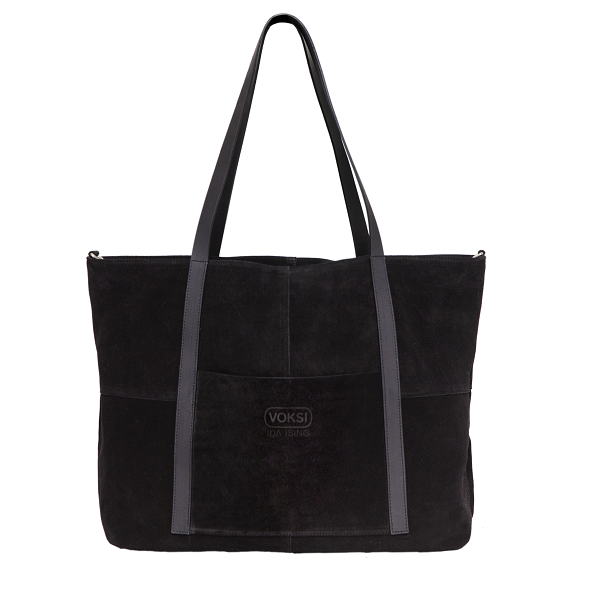 Voksi� Ida Ising Citybag - Black Suede