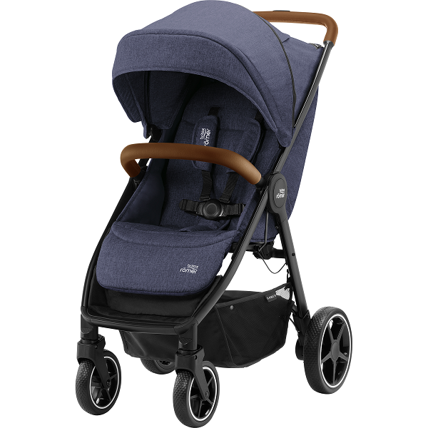 Britax B-Agile R - Navy Ink/Brown - reisetrille 
