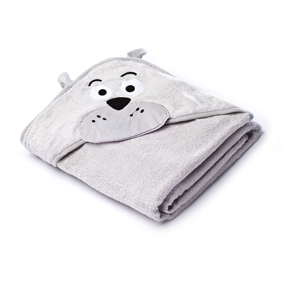 Sensillo Hettehåndkle - Gray Teddy Bear