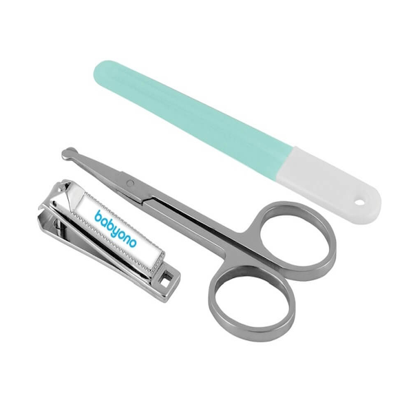 Babyono Neglklipper Sett - Mint