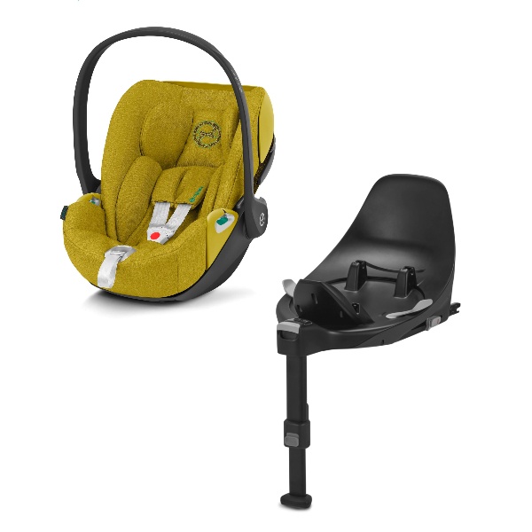Cybex, Babybilstol, Cloud Z2 i-Size inkl. Base, Plus - Mustard Yellow