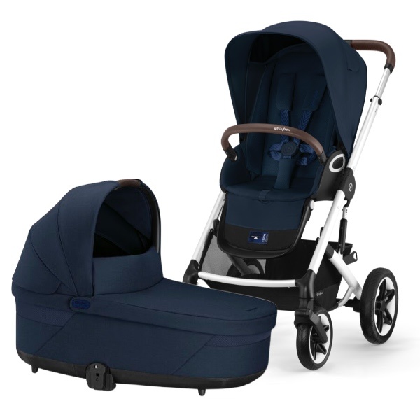 Cybex, Barnevogn, Talos S Lux, Duo, New - Ocean Blue