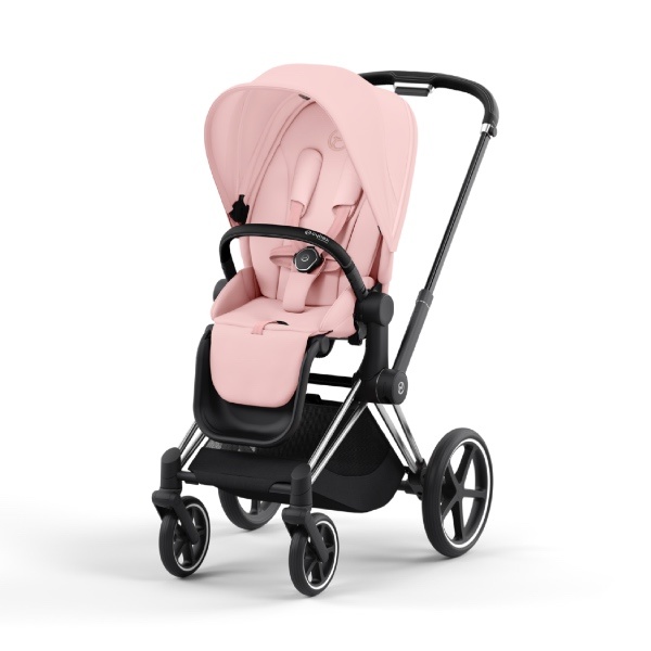 Cybex, Sportsvogn, Platinum Line, Priam - Peach Pink/Chrome Black