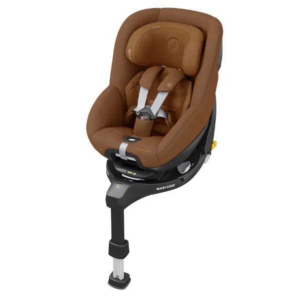 Maxi-Cosi, Småbarnstol, Pearl 360 Pro inkl. FamilyFix 360 Pro - Authentic Cognac
