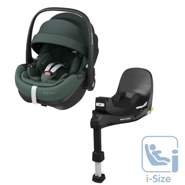 Maxi-Cosi, Babybilstol, Pebble 360 Pro inkl. FamilyFix 360 Pro - Essential Green