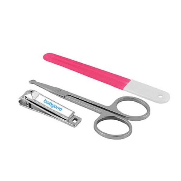 Babyono, Neglklipper Sett - Pink