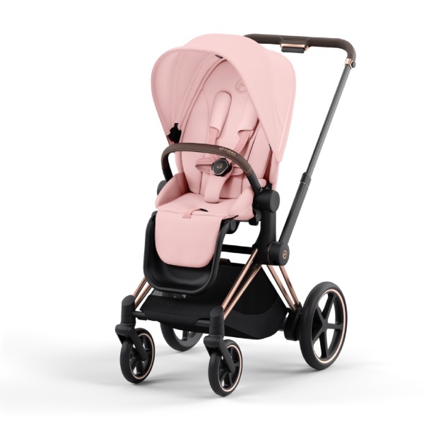 Cybex, Sportsvogn, Platinum Line, e-Priam - Peach Pink/Rosegold