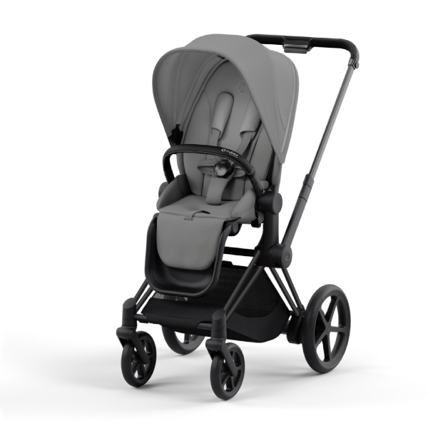 Cybex, Sportsvogn, Platinum Line, e-Priam - Mirage Grey/Matt Black