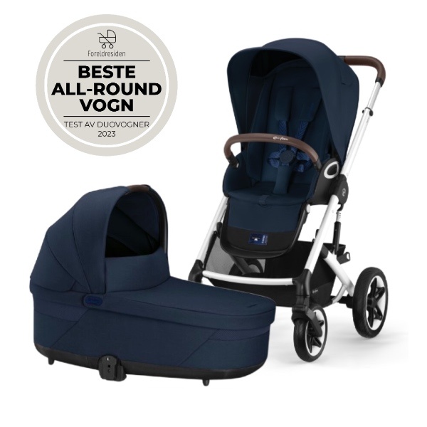 Cybex, Barnevogn, Talos S Lux, Duo, New - Ocean Blue